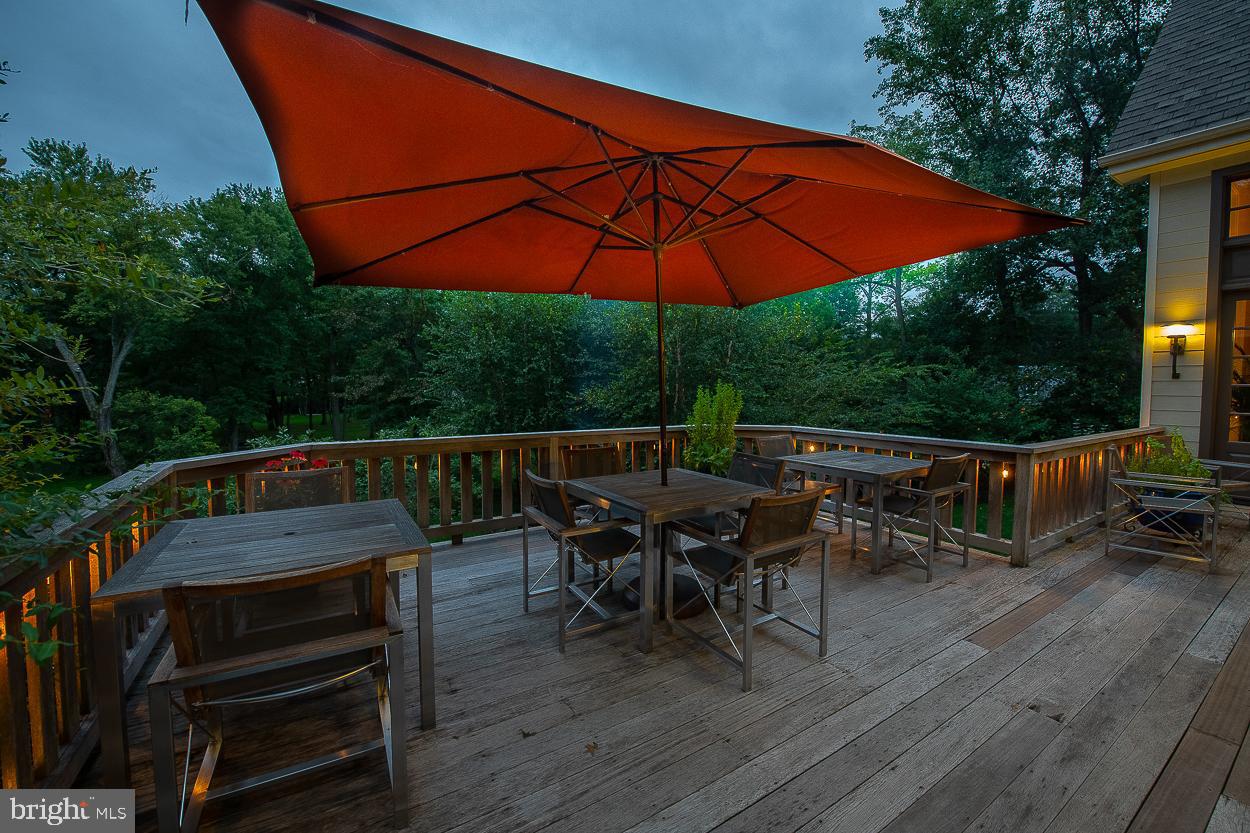 1419 Township Line Road Ambler, PA 19002 - Photo 52 of 65 Twilight deck