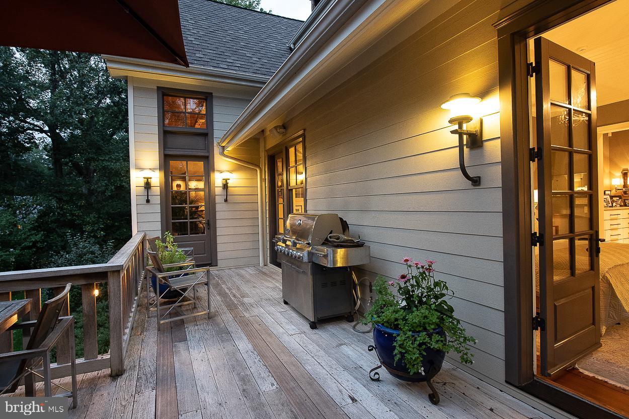 1419 Township Line Road Ambler, PA 19002 - Photo 55 of 65 Deck at twilight