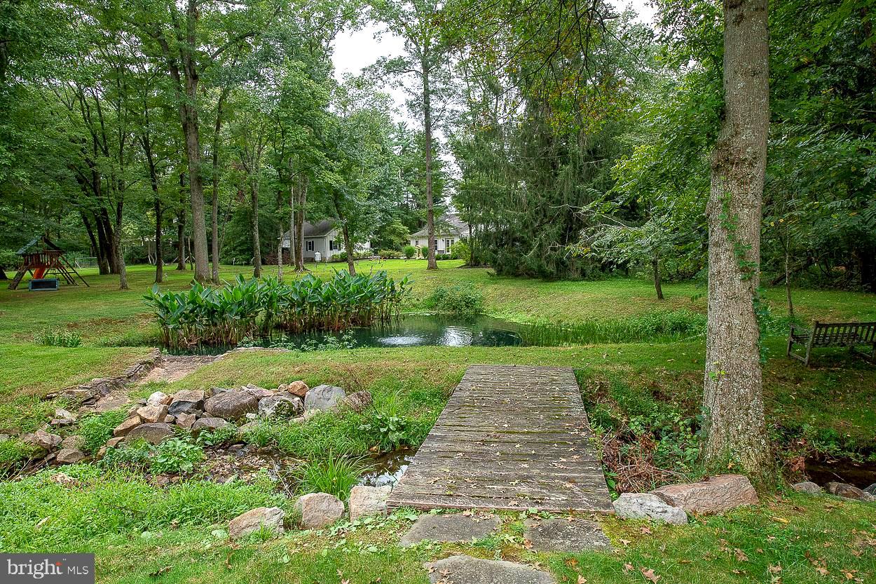 1419 Township Line Road Ambler, PA 19002 - Photo 60 of 65 Bridge to pond