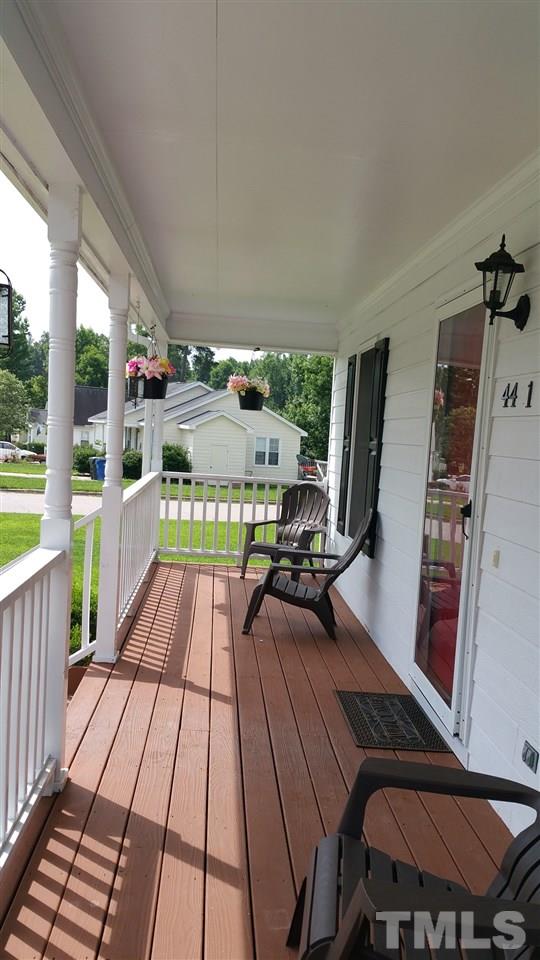 4401 Wolftrap Road Raleigh, NC 27616 - Photo 5 of 18 a view of a balcony with chairs