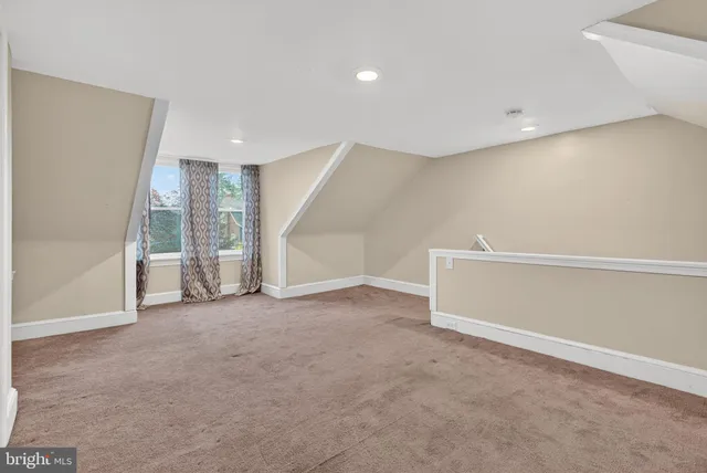 a view of a storage room