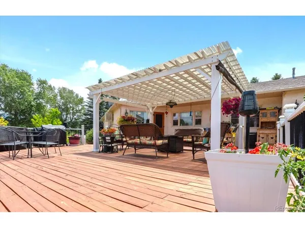 a view of a lake with a mountain