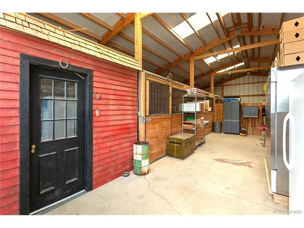 a house with a outdoor space