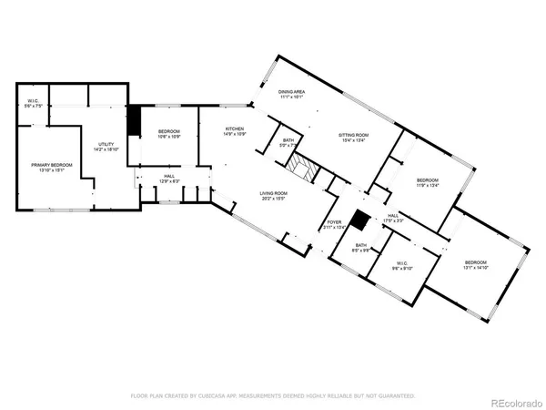 a bird view of a living room