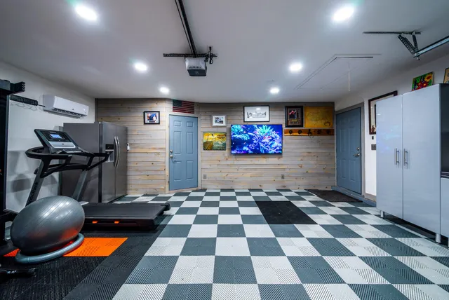 a picture of a bathroom with a shower