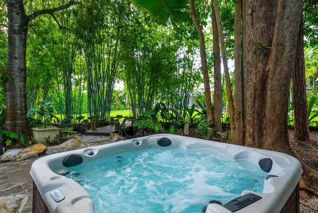 a view of street along with trees