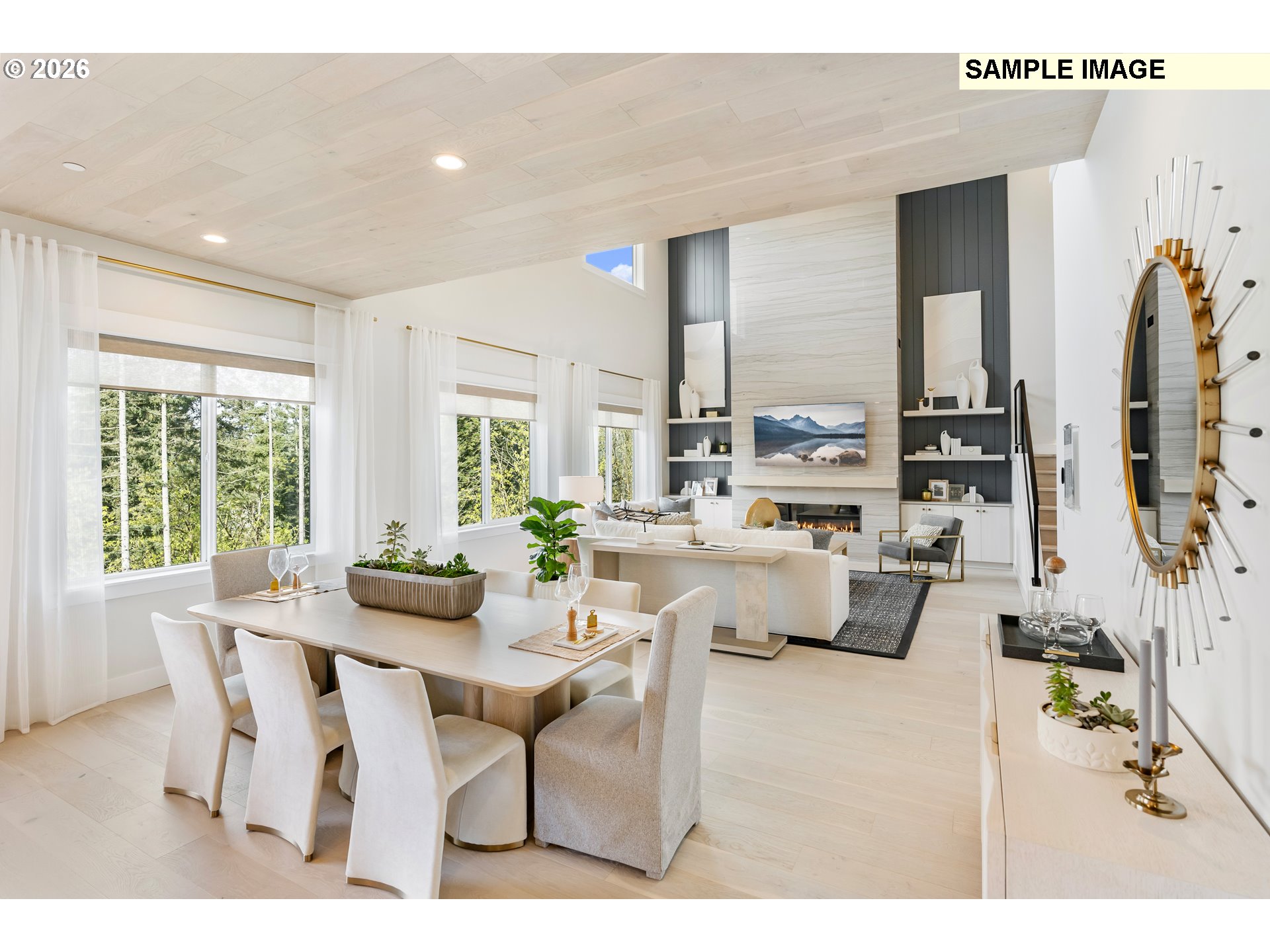 1509 South Creekview Place, Unit L6 Ridgefield, WA 98642 - Photo 15 of 44 a dining room with furniture and a large window