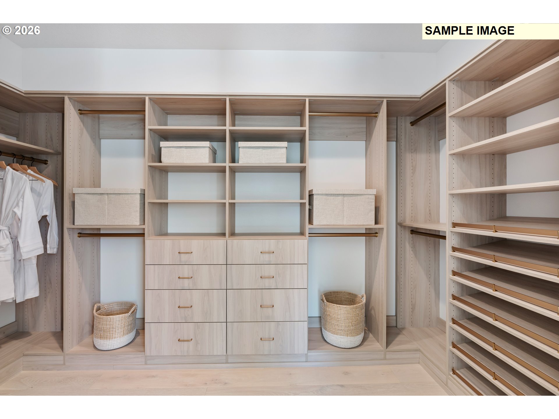 1509 South Creekview Place, Unit L6 Ridgefield, WA 98642 - Photo 26 of 44 a view of walk in closet with empty racks