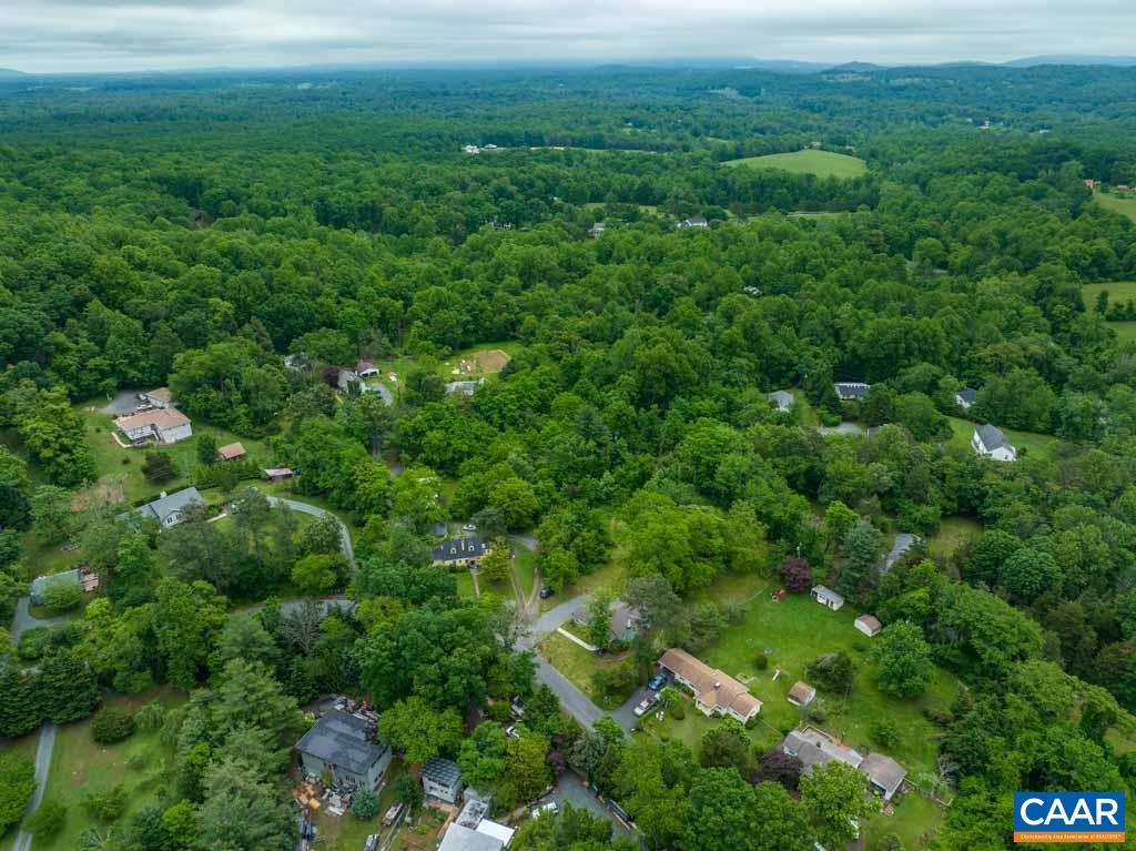 727 Tilman Road Charlottesville, VA 22901 - Photo 38 of 41 an aerial view of residential houses with outdoor space and trees