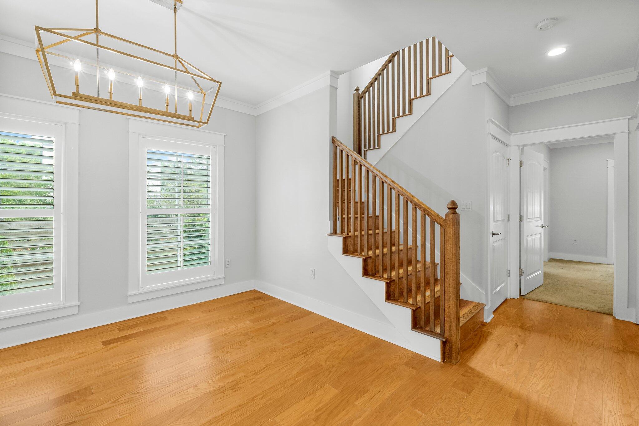 60 Willow Mist Road Inlet Beach, FL 32461 - Photo 13 of 57 a view of hallway with stairs and wooden floor
