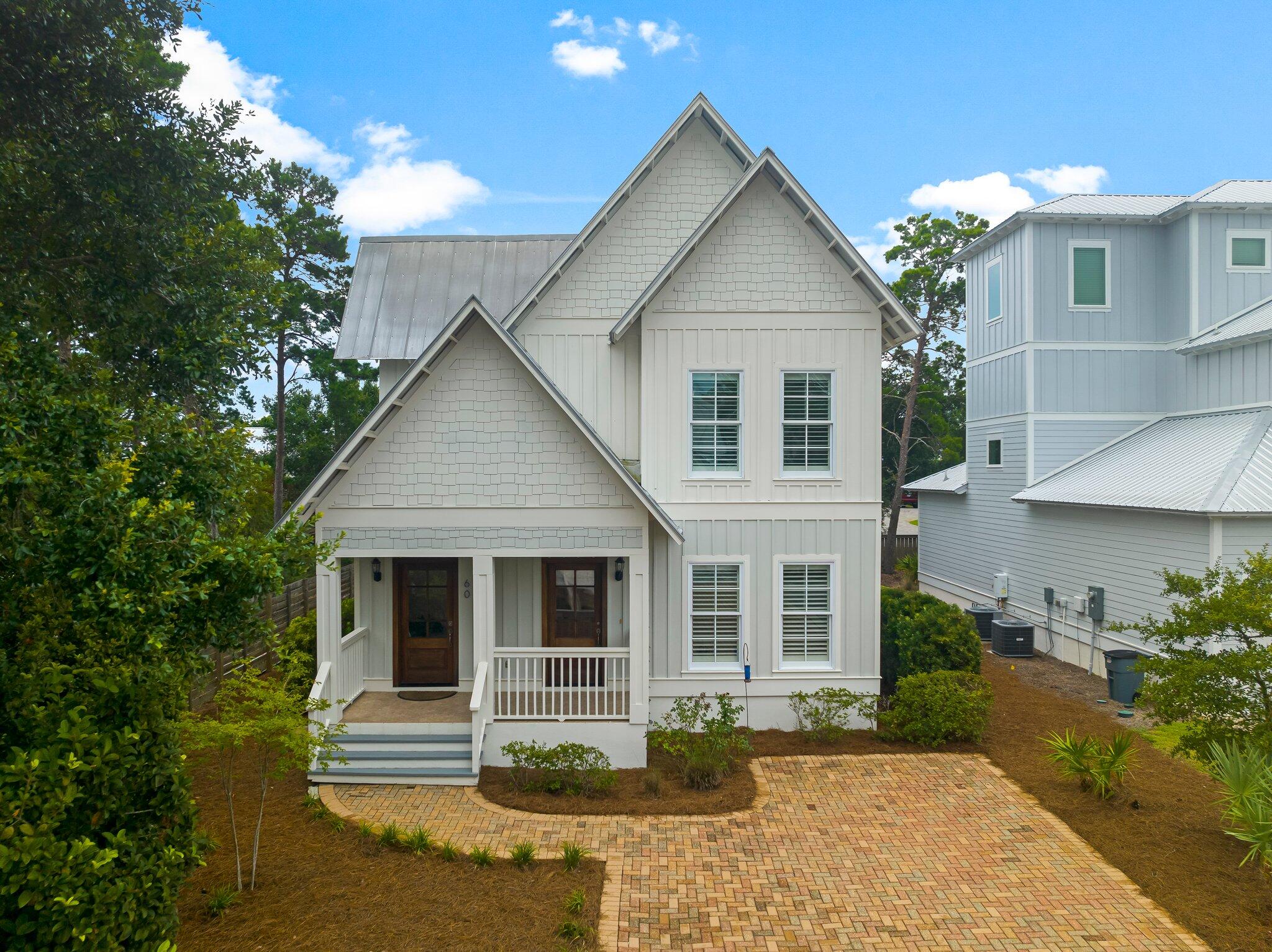60 Willow Mist Road Inlet Beach, FL 32461 - Photo 3 of 57 a front view of a house with a yard