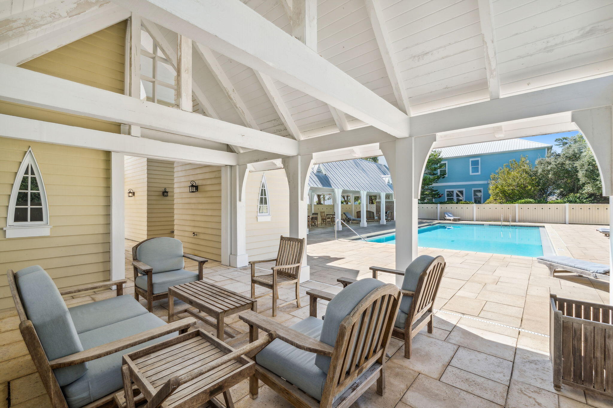 60 Willow Mist Road Inlet Beach, FL 32461 - Photo 42 of 57 a living room with furniture and a floor to ceiling window