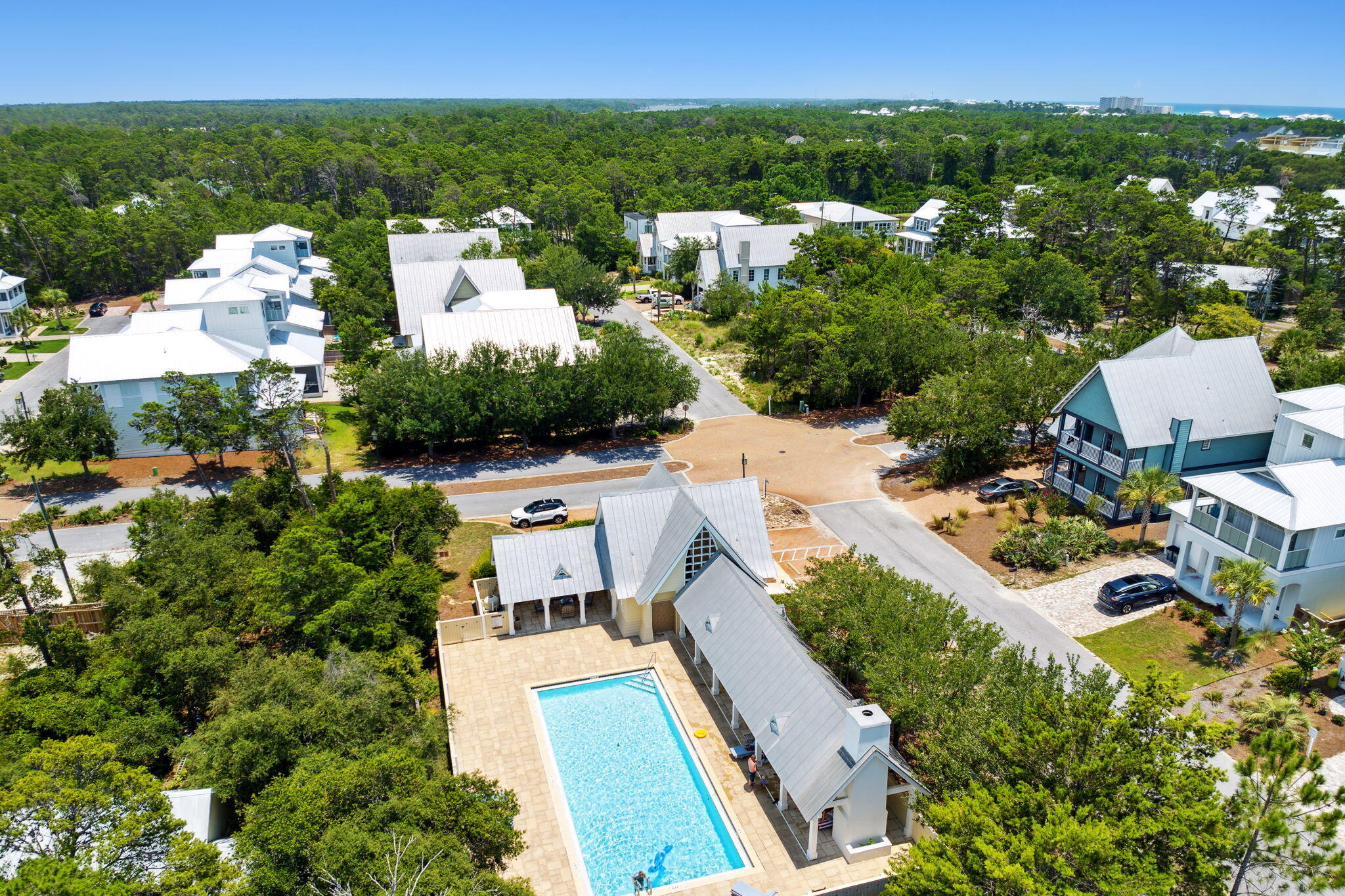 60 Willow Mist Road Inlet Beach, FL 32461 - Photo 43 of 57 an aerial view of multiple house