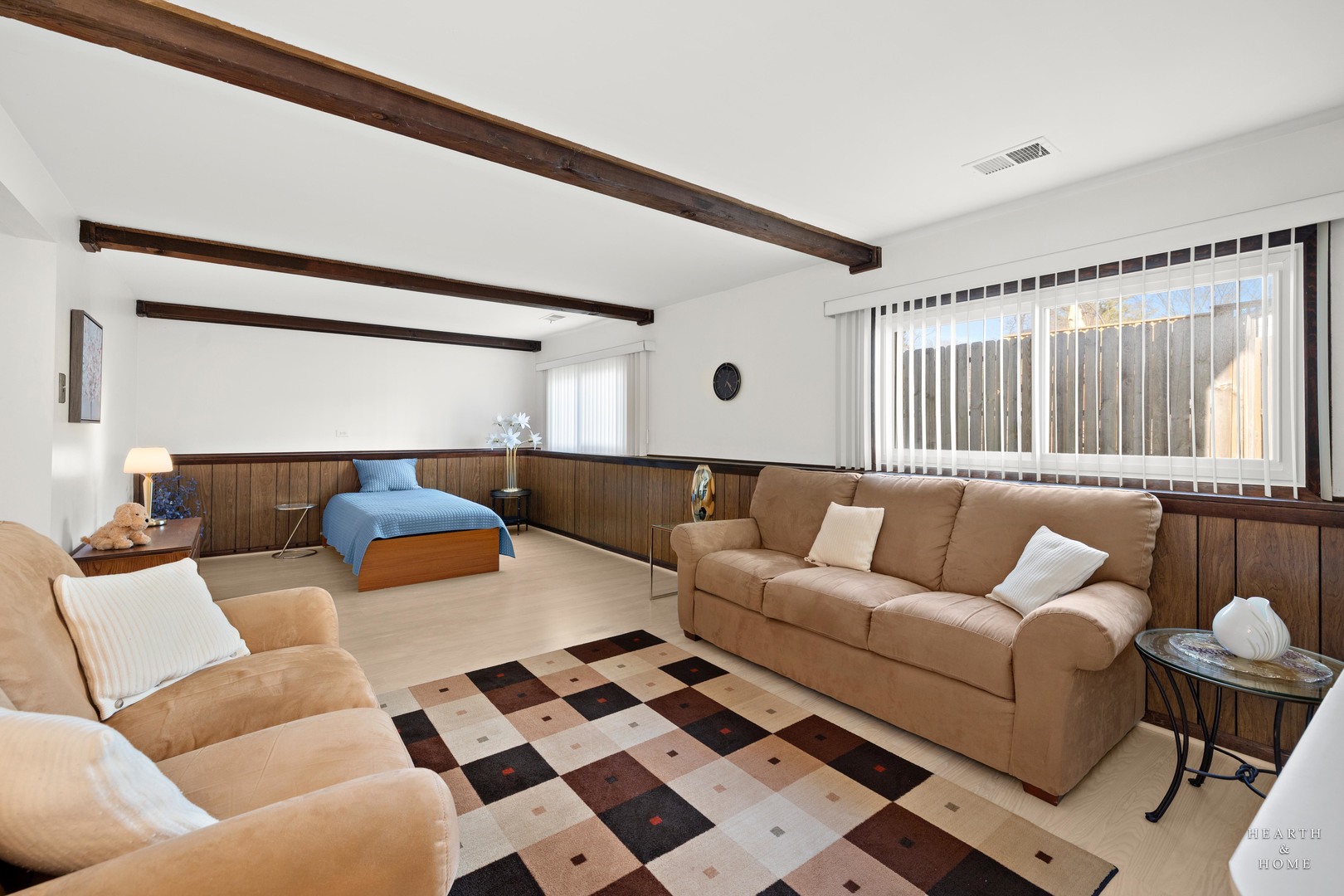 404 Lucille Avenue Fox River Grove, IL 60021 - Photo 25 of 36 a living room with furniture and wooden floor