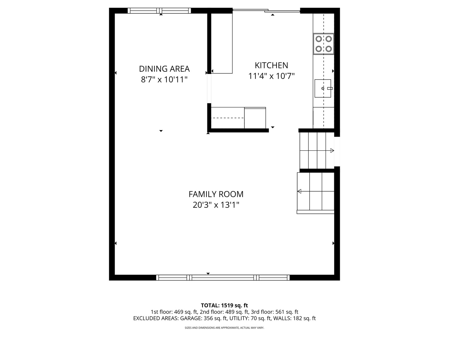404 Lucille Avenue Fox River Grove, IL 60021 - Photo 35 of 36 a picture of a bench in front of a door