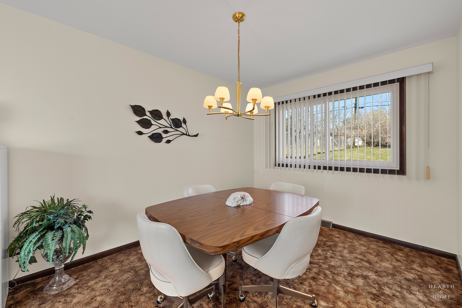 404 Lucille Avenue Fox River Grove, IL 60021 - Photo 7 of 36 a view of a dining room with furniture window and wooden floor