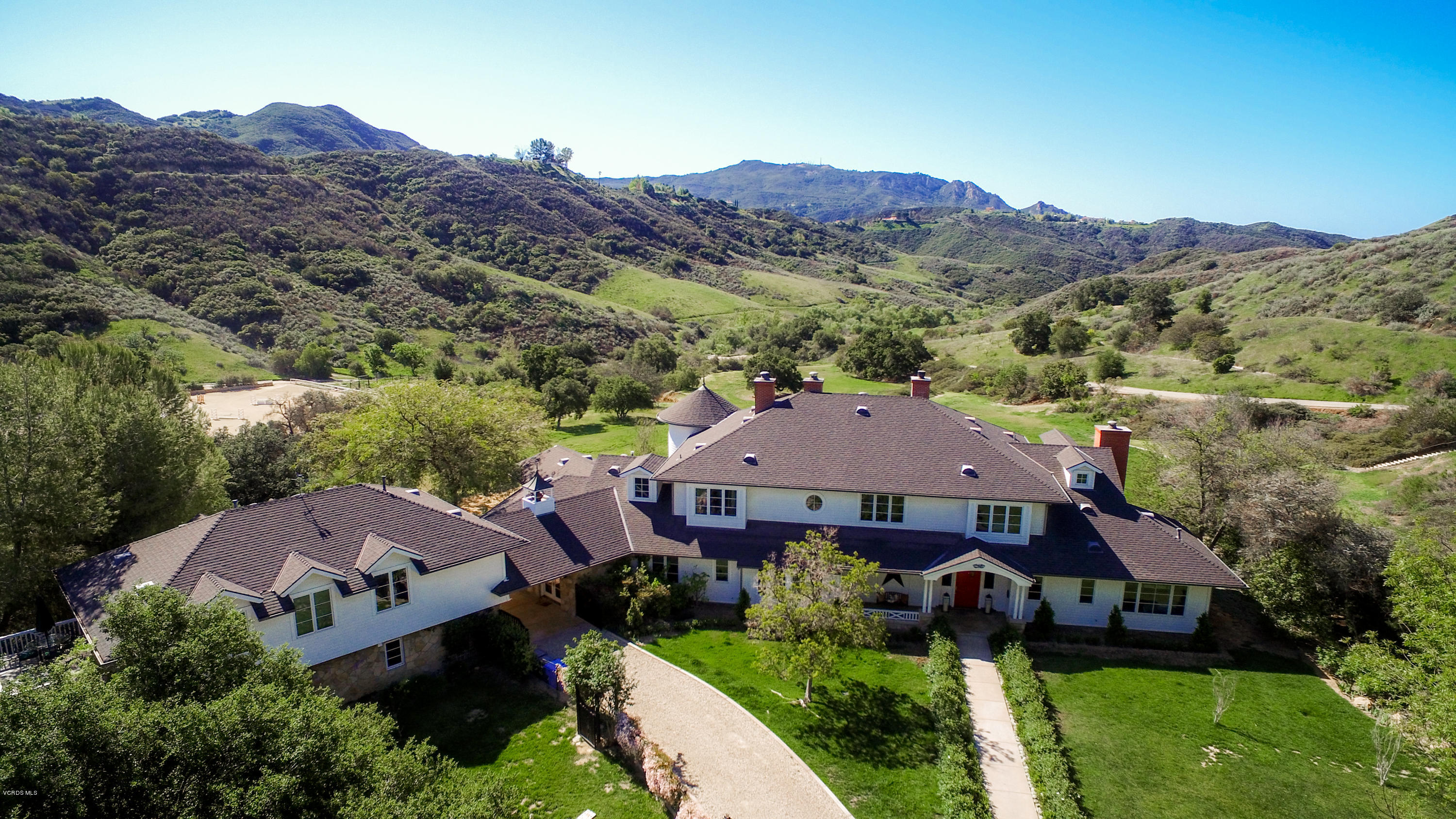24900 Paseo Del Rancho Road Calabasas, CA 91302 - Photo 1 of 46 an aerial view of a house