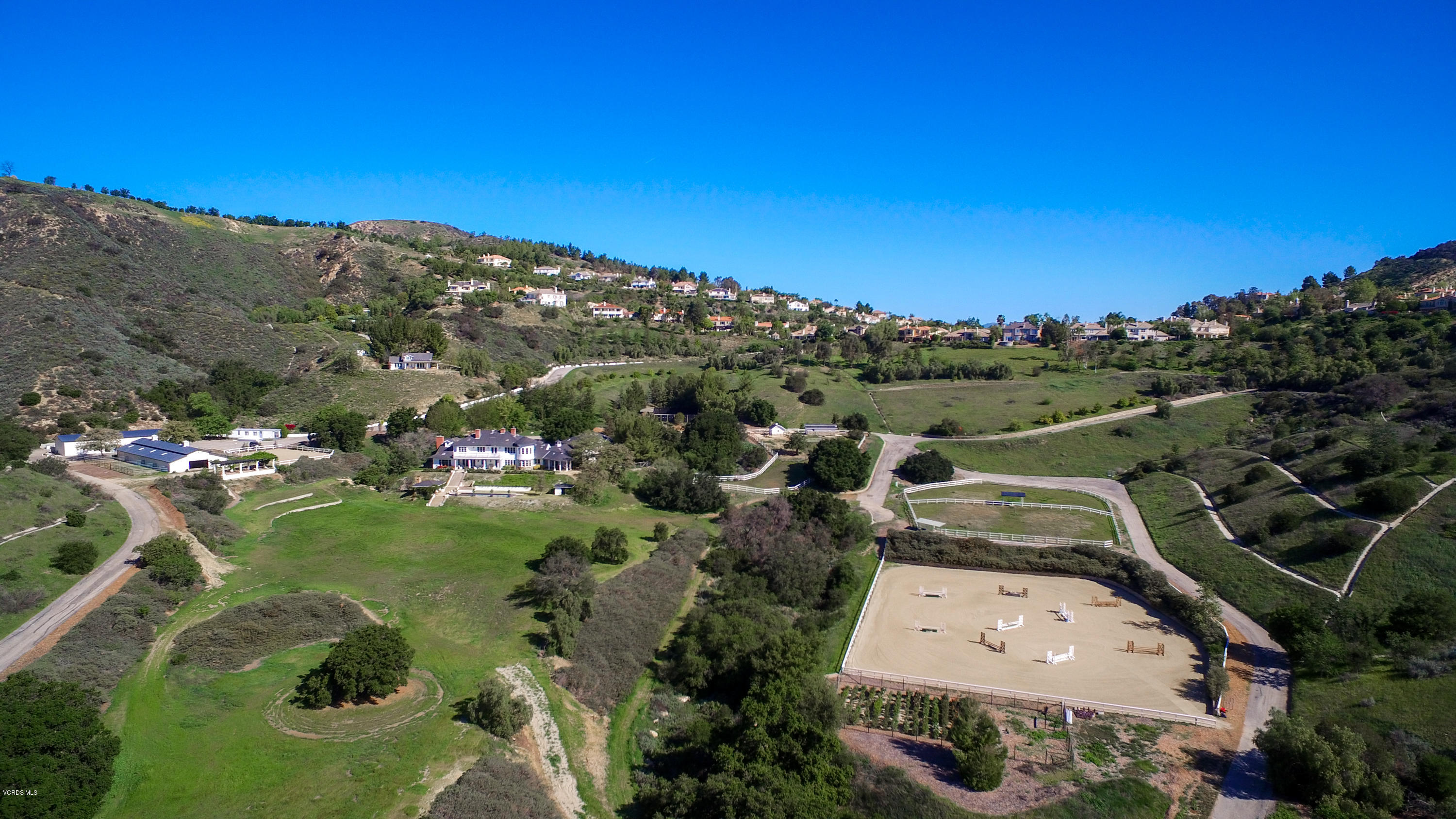 24900 Paseo Del Rancho Road Calabasas, CA 91302 - Photo 2 of 46 an aerial view of a residential houses with outdoor space and street view