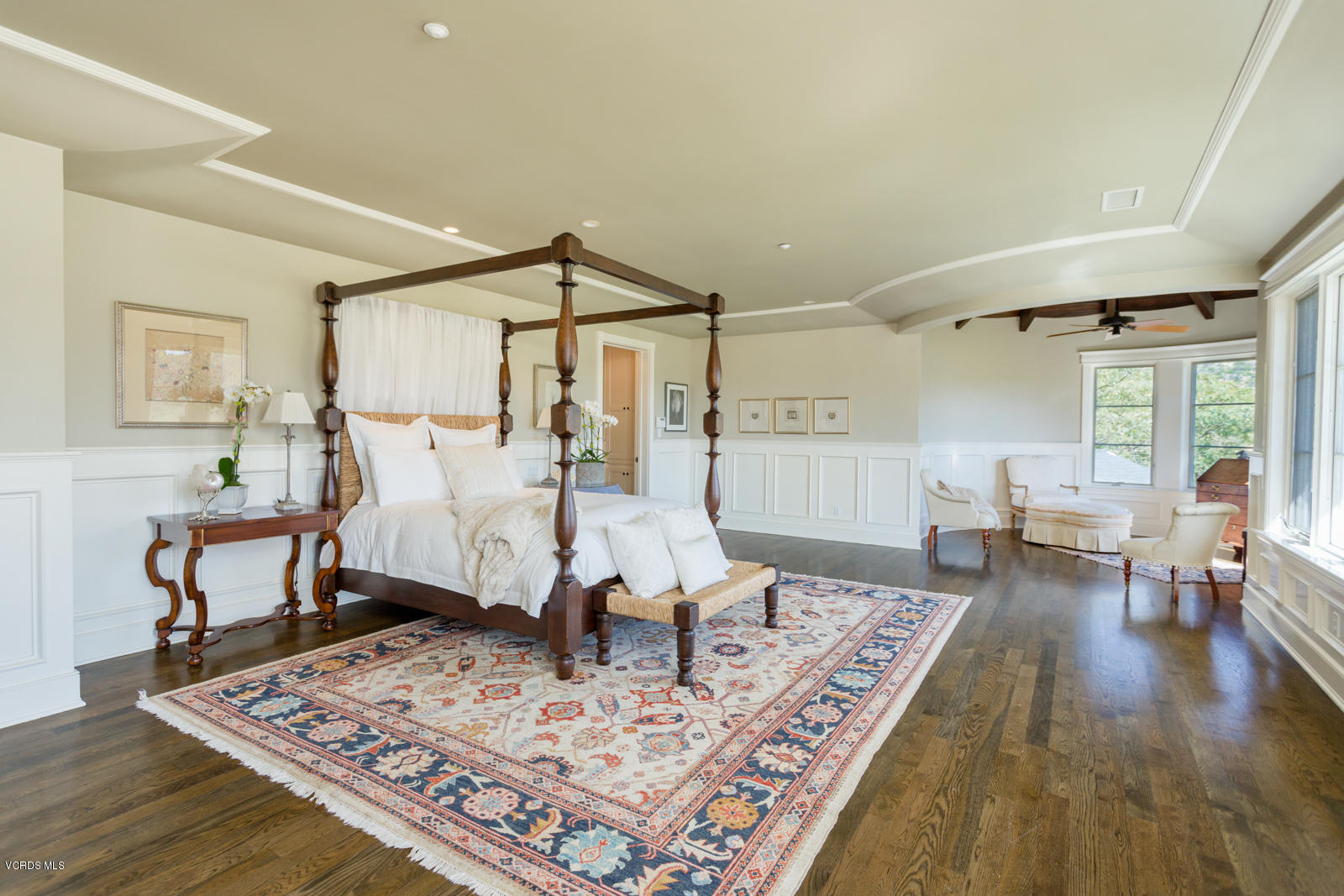 24900 Paseo Del Rancho Road Calabasas, CA 91302 - Photo 24 of 46 a living room with furniture and a rug