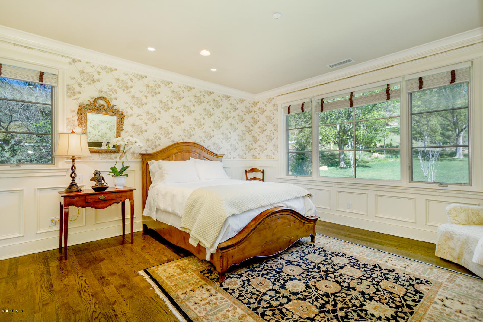 24900 Paseo Del Rancho Road Calabasas, CA 91302 - Photo 30 of 46 a bedroom with a bed and a window