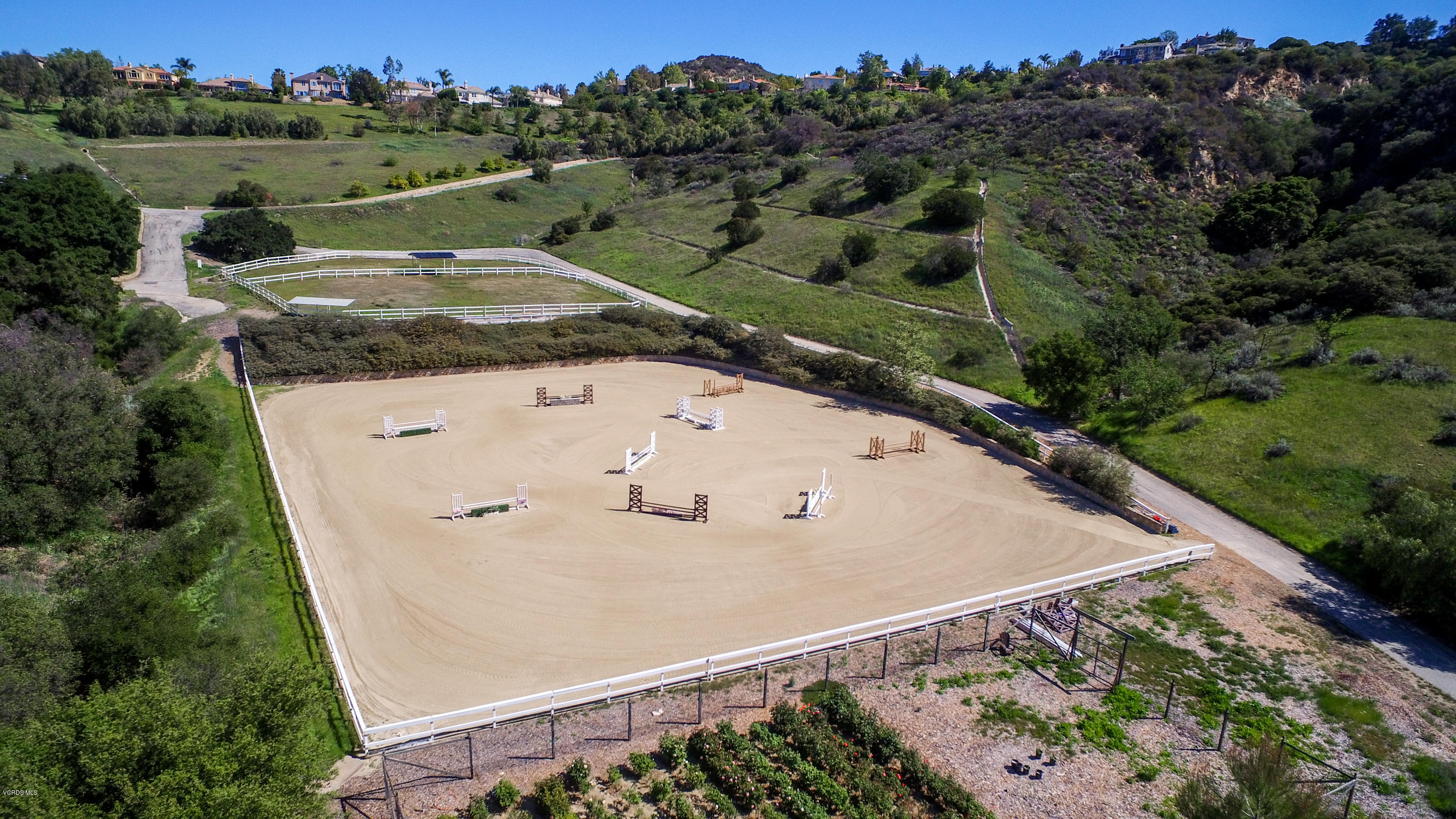 24900 Paseo Del Rancho Road Calabasas, CA 91302 - Photo 42 of 46 an aerial view of a house