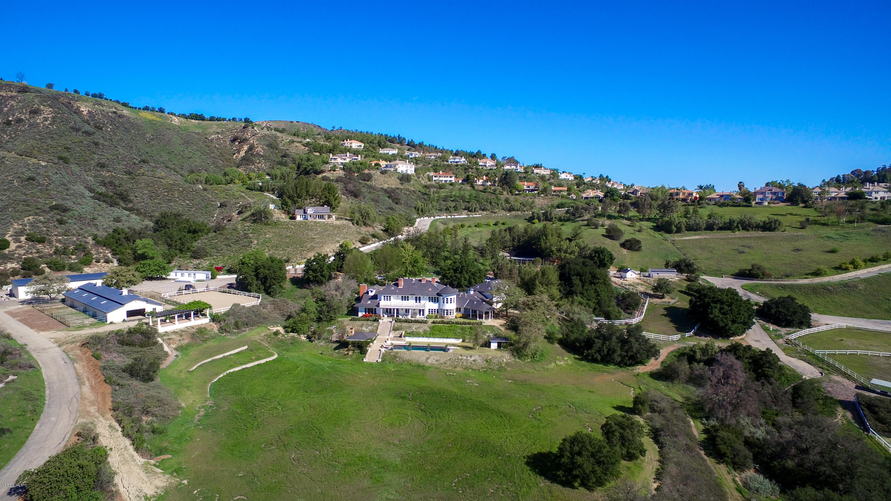 24900 Paseo Del Rancho Road Calabasas, CA 91302 - Photo 8 of 46 a view of a lake with outdoor space
