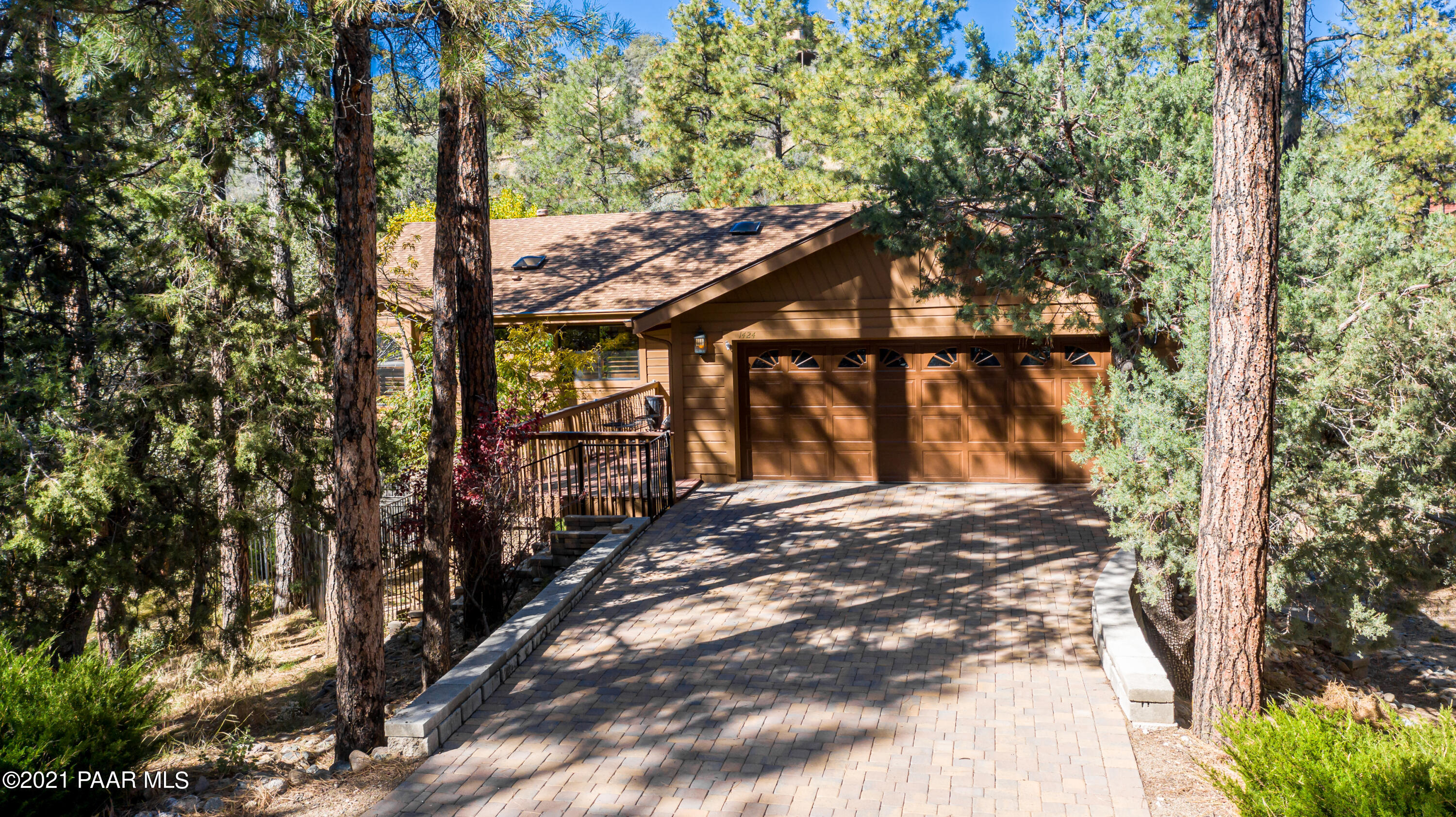 1424 East Valley View Road Prescott, AZ 86303 - Photo 38 of 43 a view of a house with a tree