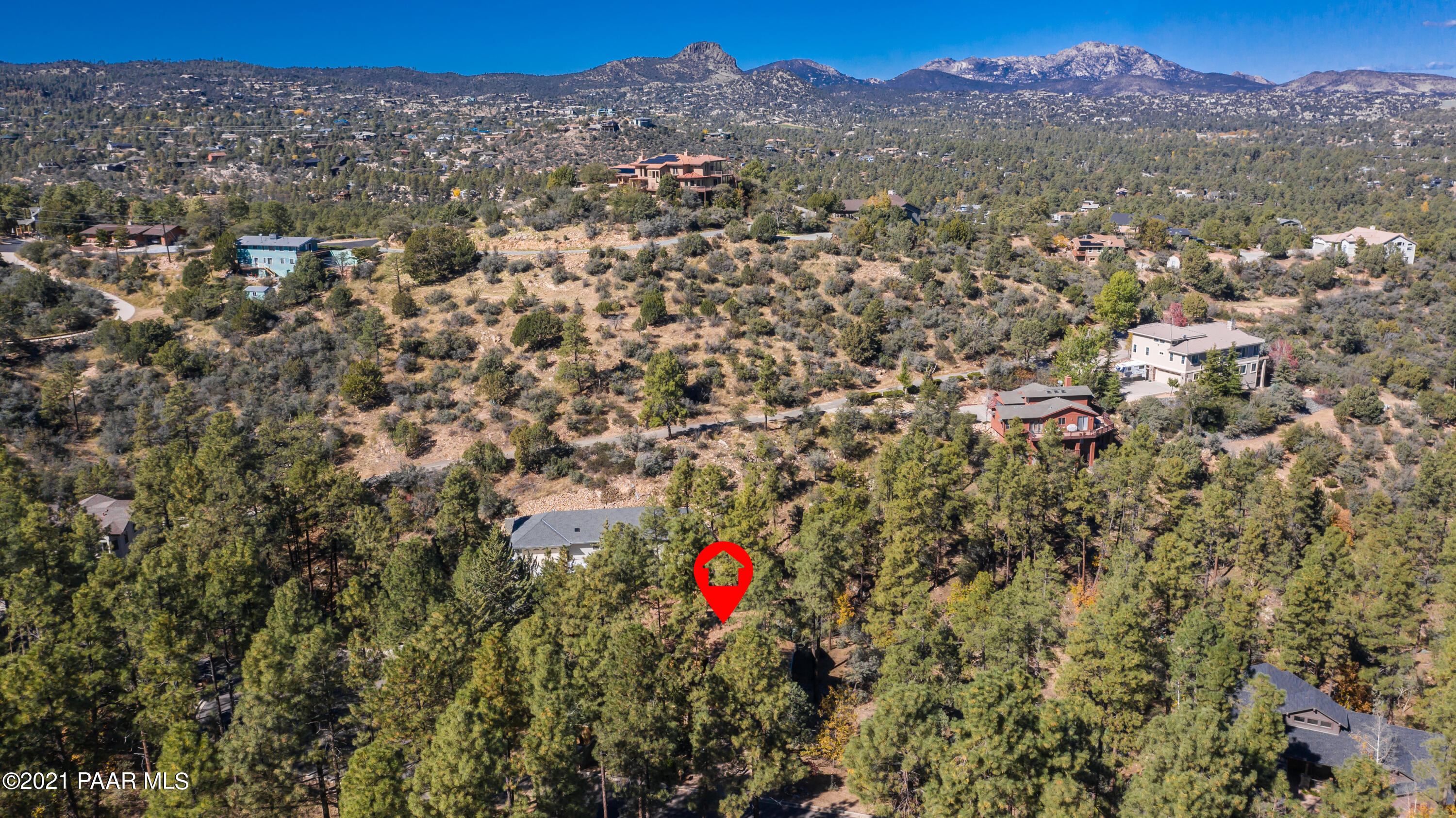 1424 East Valley View Road Prescott, AZ 86303 - Photo 42 of 43 a view of city and mountain