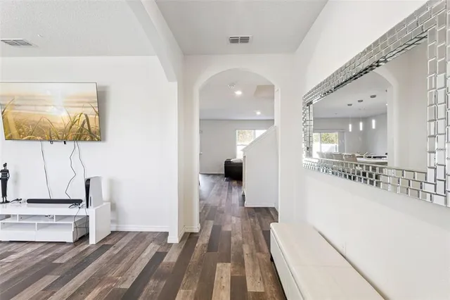 a view of a living room