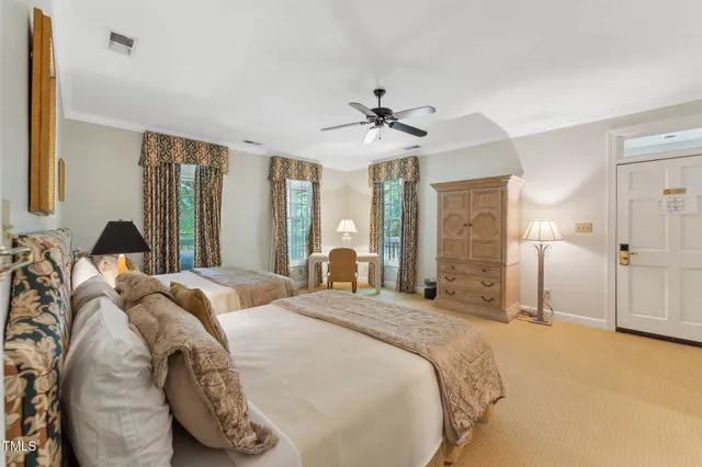 a view of a livingroom with furniture window and outside view