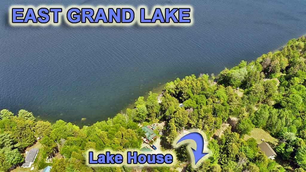 323 Sandy Beach Road Danforth, ME 04424 - Photo 2 of 81 east-grand-lake-aerial-wate