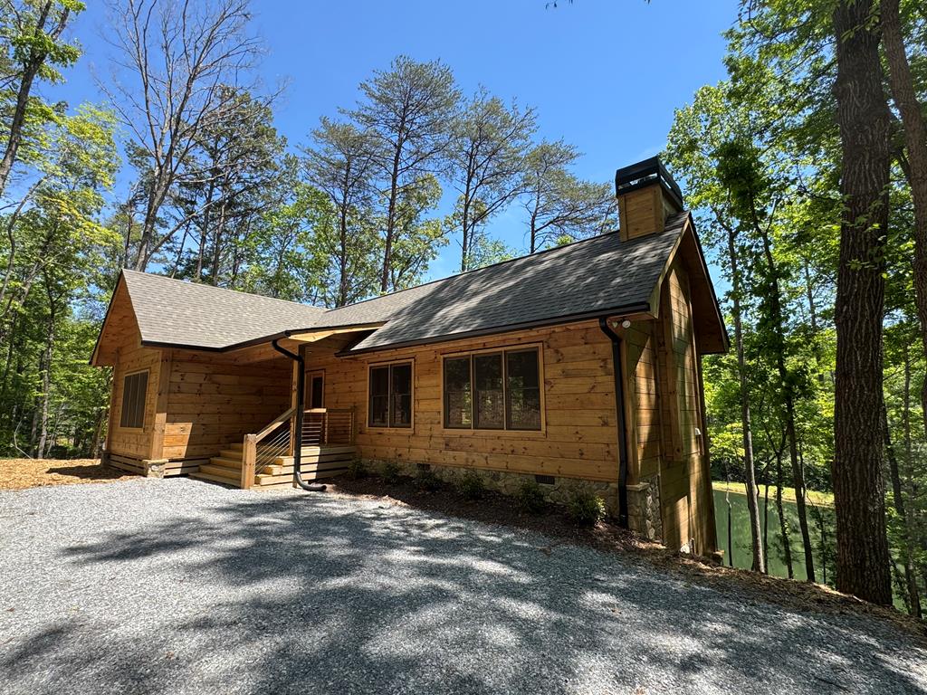 85 Moreland Trail Blue Ridge, GA 30513 - Photo 38 of 56 a view of a house with a yard