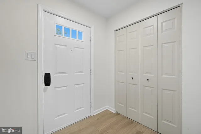 a view of empty room