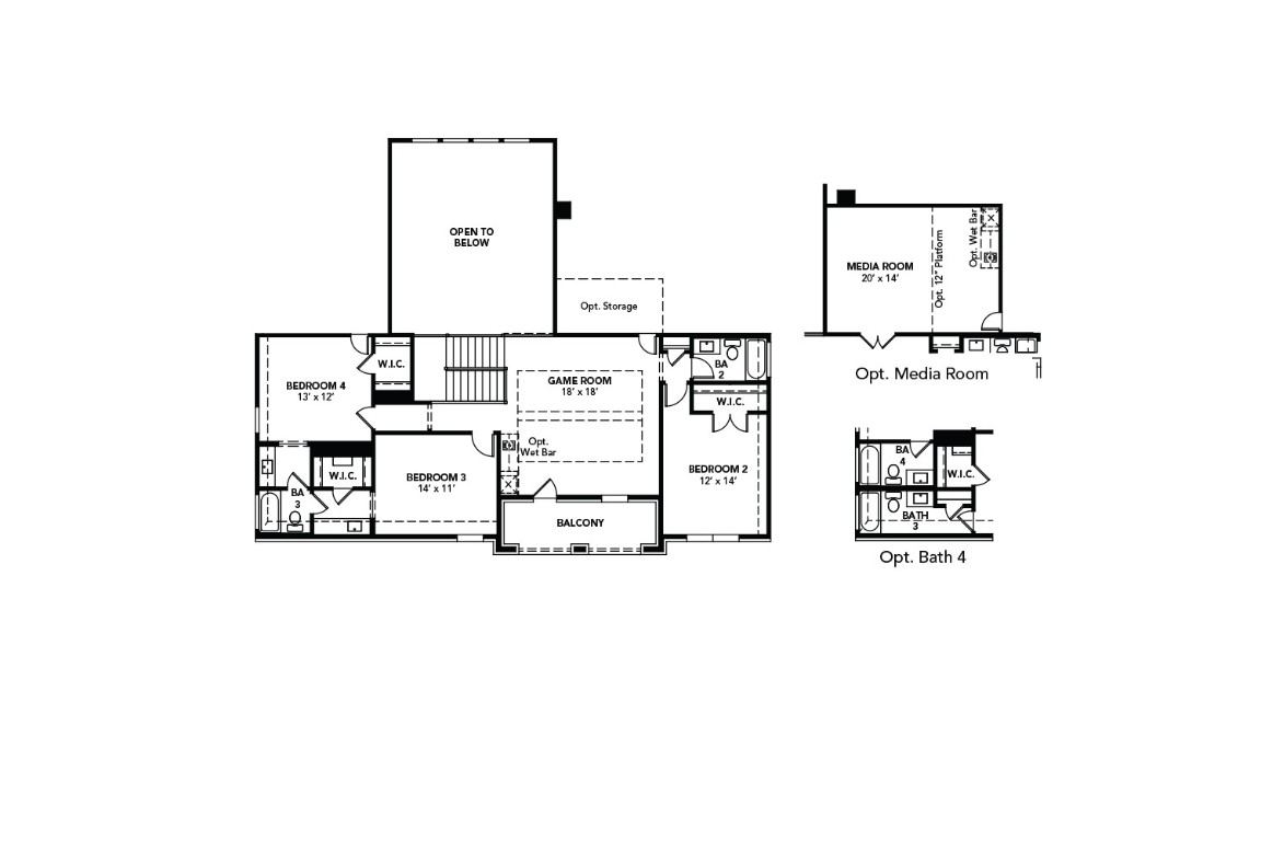 1232 Terrace View Drive Georgetown, TX 78628 - Photo 22 of 22 View of floor plan / room layout