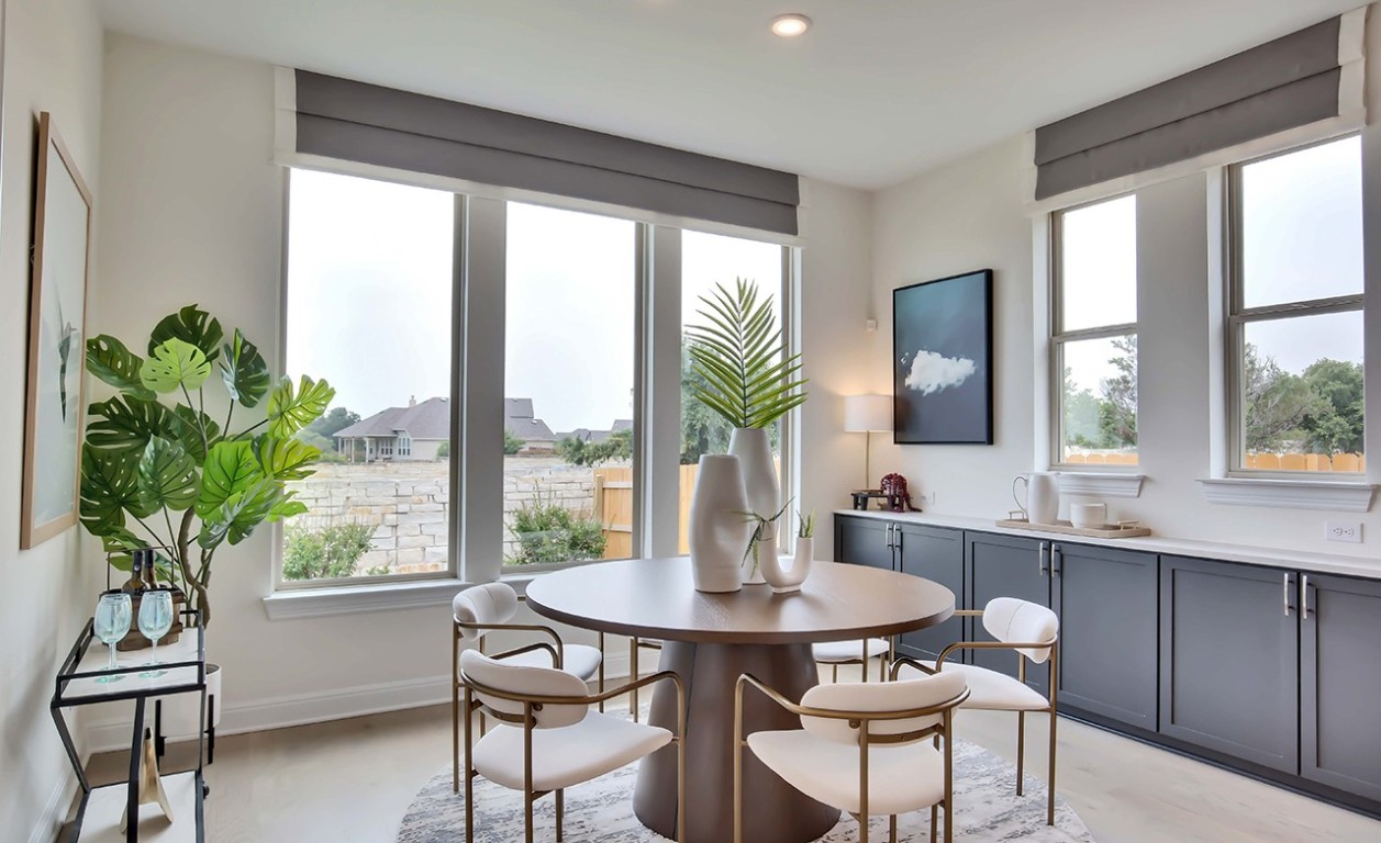 1232 Terrace View Drive Georgetown, TX 78628 - Photo 4 of 22 Dining room with healthy amount of natural light