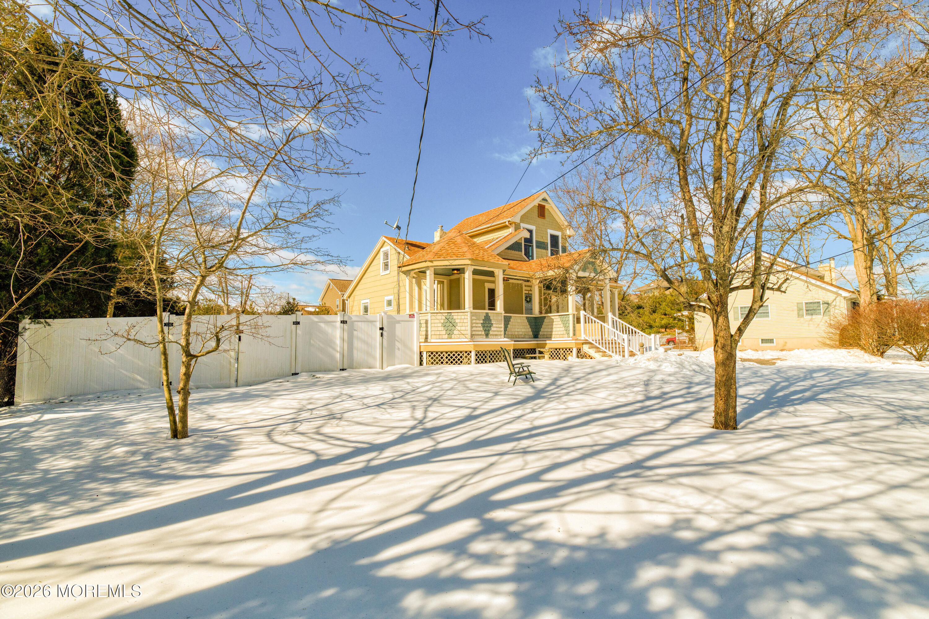 7 Schoolhouse Road Neptune Township, NJ 07753 - Photo 35 of 36 a view of a house with snow on the road