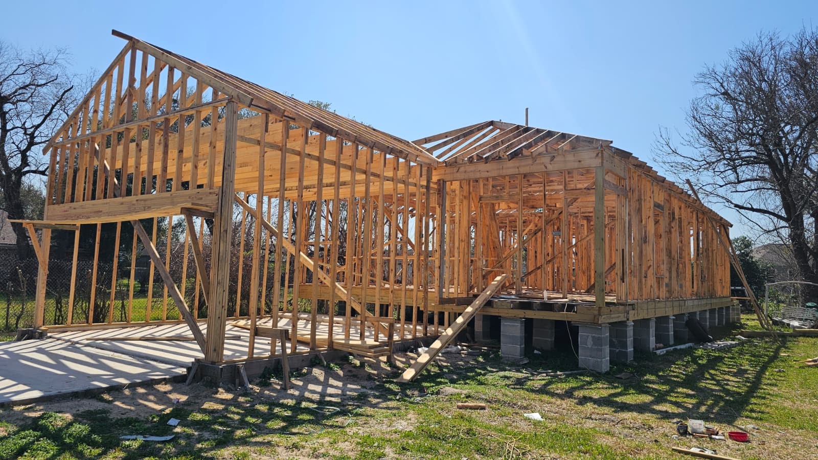 3716 Folger Street Houston, TX 77093 - Photo 15 of 24 Under construction – images show the actual home in progress.