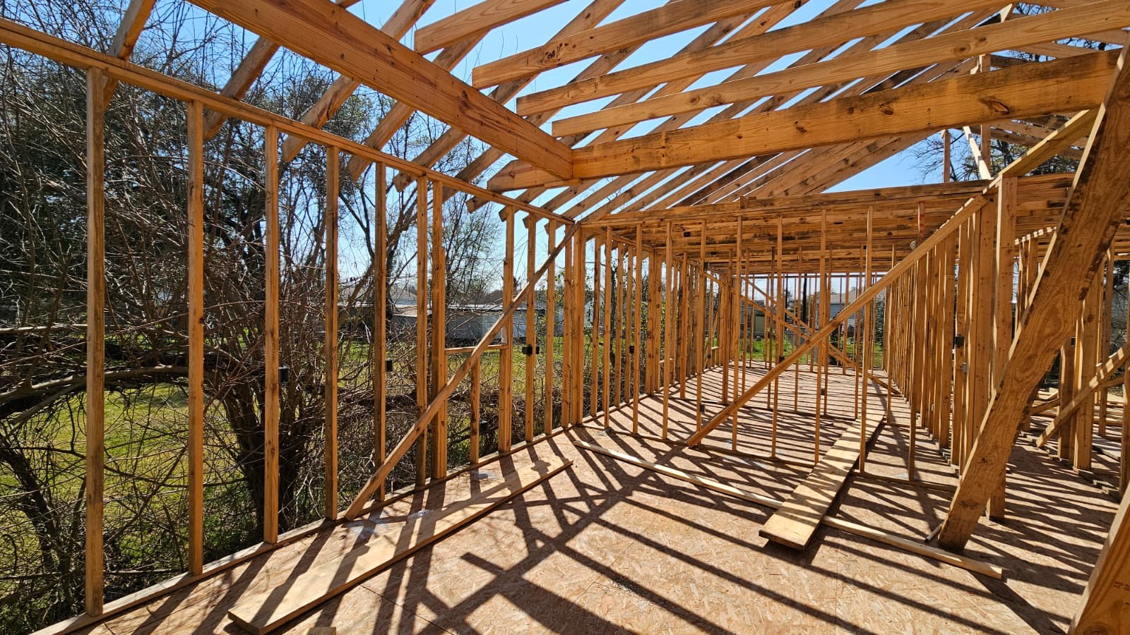 3716 Folger Street Houston, TX 77093 - Photo 19 of 24 Under construction – images show the actual home in progress.