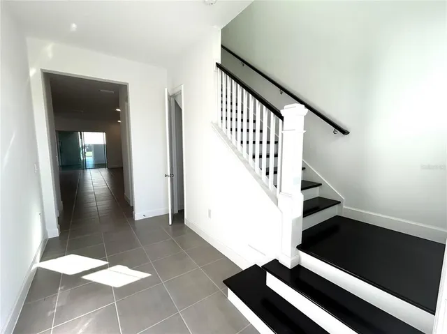 a view of entryway and hall