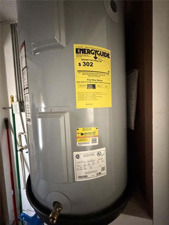 6131 Lafayette Street New Port Richey, FL 34652 - Photo 30 of 34 a view of water heater room