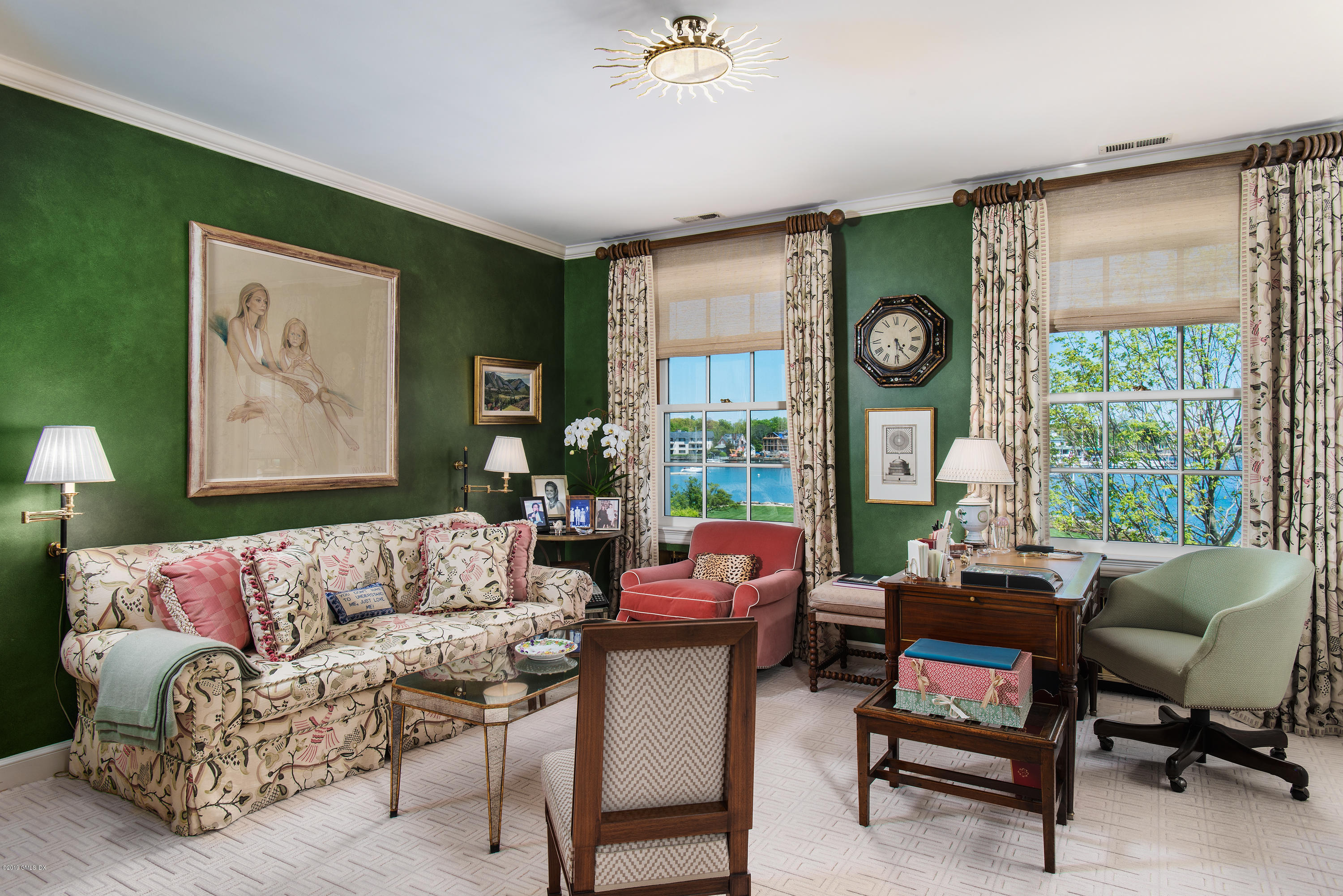 23 Smith Road Greenwich, CT 06830 - Photo 24 of 52 a living room with furniture and a large window