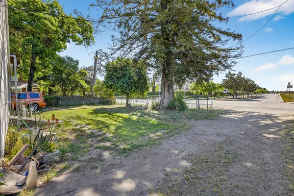 a view of outdoor space with trees