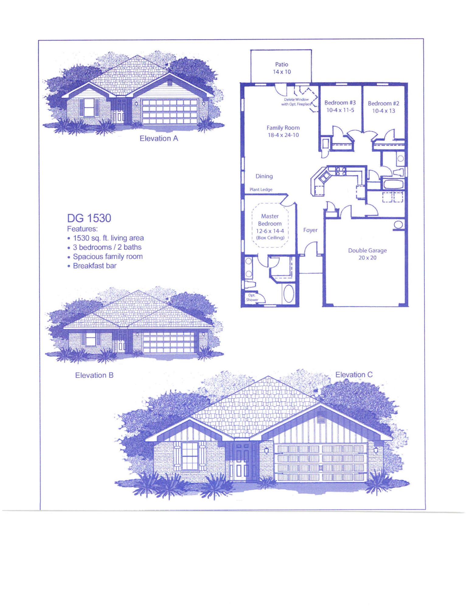 152 Ridgeway Circle Crestview, FL 32536 - Photo 1 of 1 Blueline