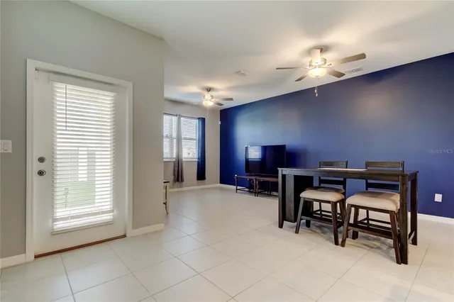 a view of a livingroom with furniture