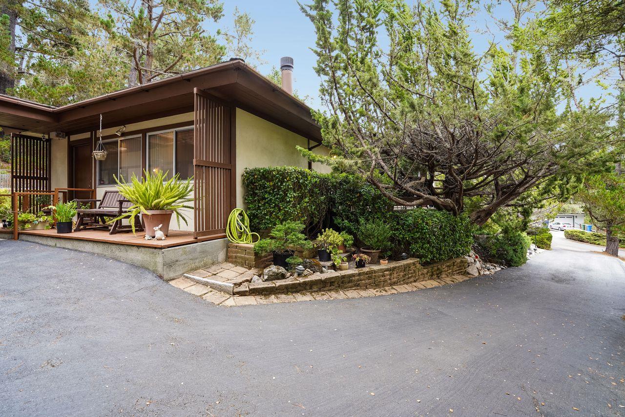 3 Forest Knoll Road Monterey, CA 93940 - Photo 15 of 63 a front view of house with a garden and porch