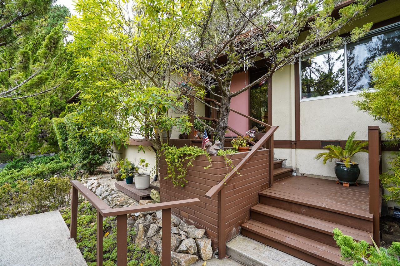 3 Forest Knoll Road Monterey, CA 93940 - Photo 20 of 63 a view of stairs and patio