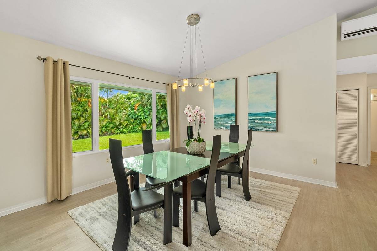 6427 Puupilo Road Kapaa, HI 96746 - Photo 8 of 27 a view of a dining room with furniture window and outside view