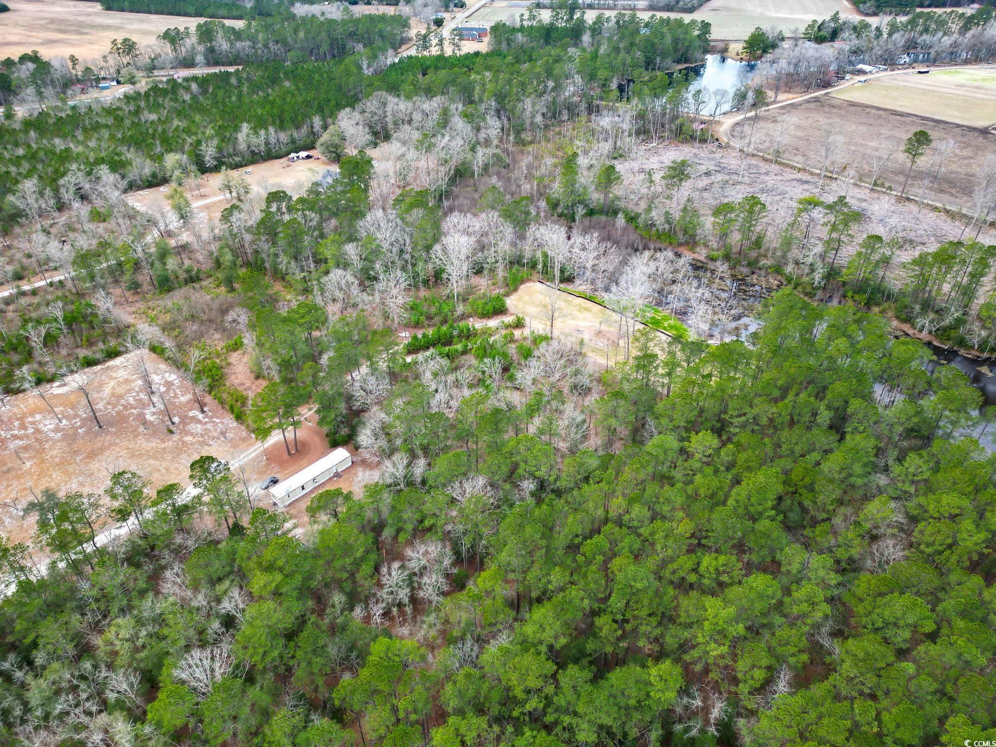 641 Gene Drive Hemingway, SC 29554 - Photo 3 of 15 Aerial view of property and surrounding area