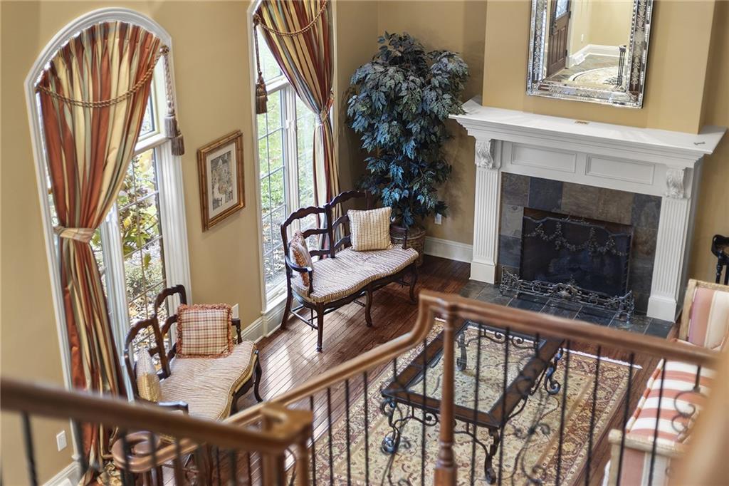 1607 Fieldstone Lane Sewickley, PA 15143 - Photo 24 of 48 Stunning custom wrought iron and wood staircase.