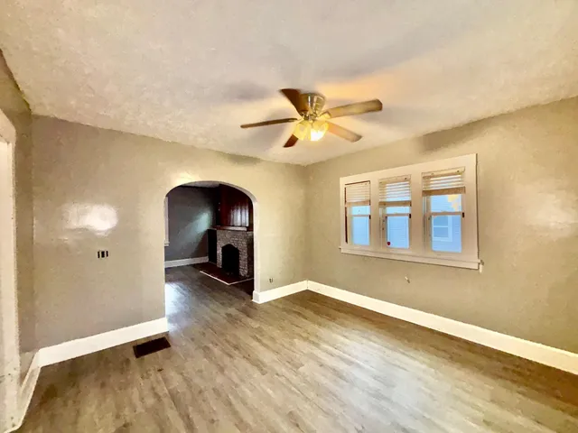 a view of livingroom with a flat screen tv